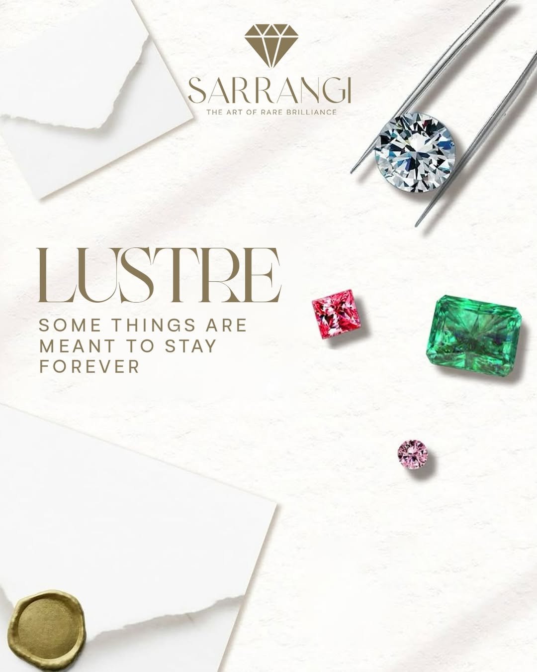 Diamond jewellery detail